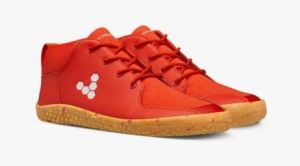 Vivobarefoot PRIMUS BOOTIE II all weather J FIERY CORAL pár