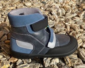 JONAP barefoot topánky FALCO tmavo modré SLIM | 23, 24, 25, 27, 28, 29, 30