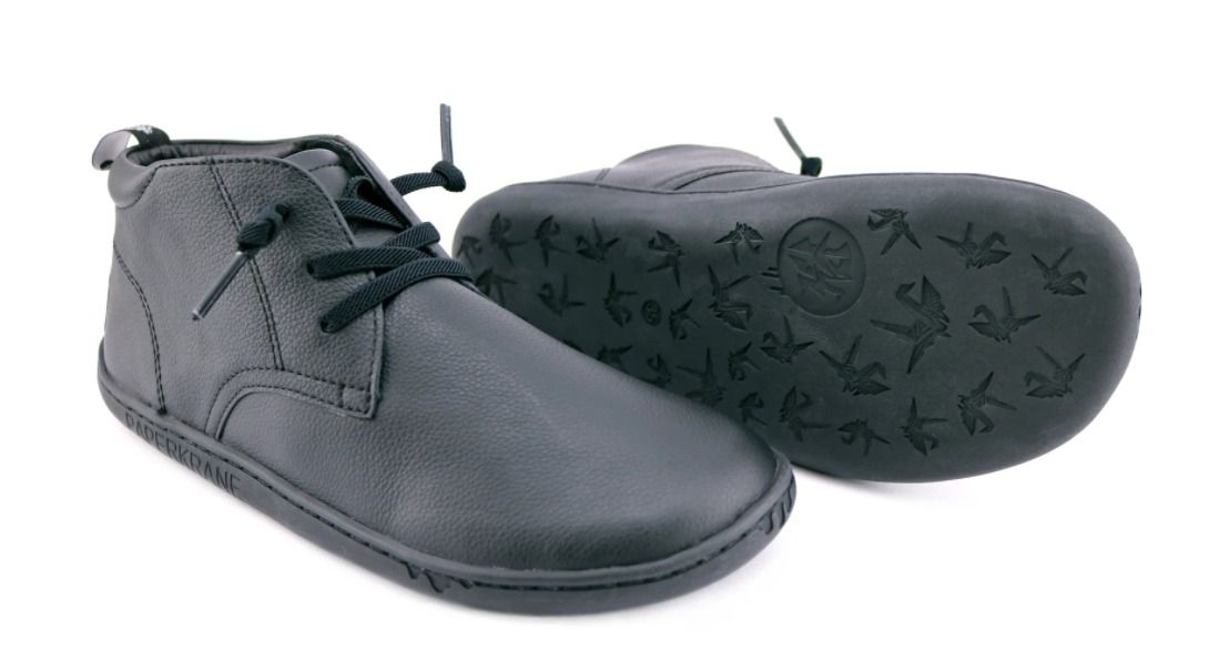 Barefoot kožené boty Paperkrane - Biro - 28-35