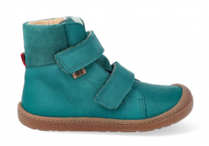 Barefoot zimné topánky KOEL4kids - EMIL - turquoise | 32