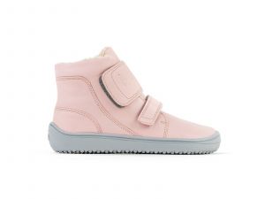 Detské zimné barefoot topánky Be Lenka Panda - Rose Pink | 35