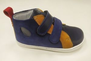 OKBARE členkové barefoot topánky LIME BF D 2250 blue | 28, 30, 31