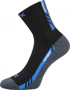 Ponožky VOXX pre dospelých - Pius čierna | 35-38, 47-50
