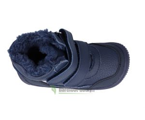 Protetika zimní barefoot boty Tarik navy shora