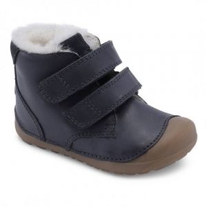 Bundgaard Petit Mid winter navy - zimní barefoot botičky