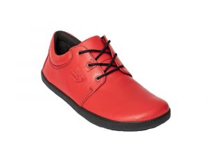 Barefoot boty Sole runner Metis 2 red leather women