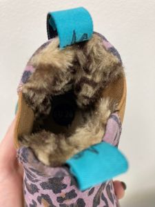 Zimní barefoot kožené boty Paperkrane - Paws - 23-30 detail