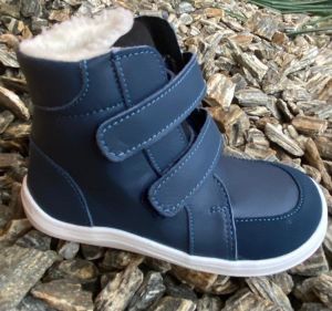 Zimné topánky Baby bare Febo winter - navy asfaltico