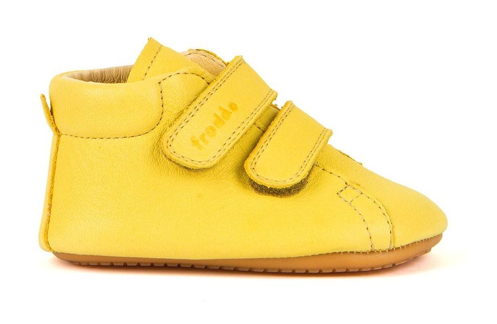 Barefoot boty Froddo Prewalkers - yellow