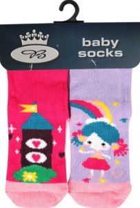 Detské ponožky Boma - Dora ABS - princezná | 21-25