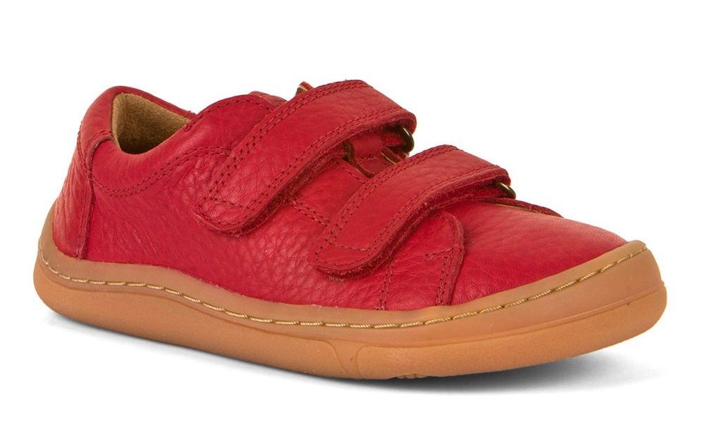 Froddo barefoot celoroční boty 2 suché zipy - red