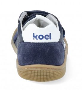 Barefoot celoroční boty Koel4kids - Denis blue zezadu