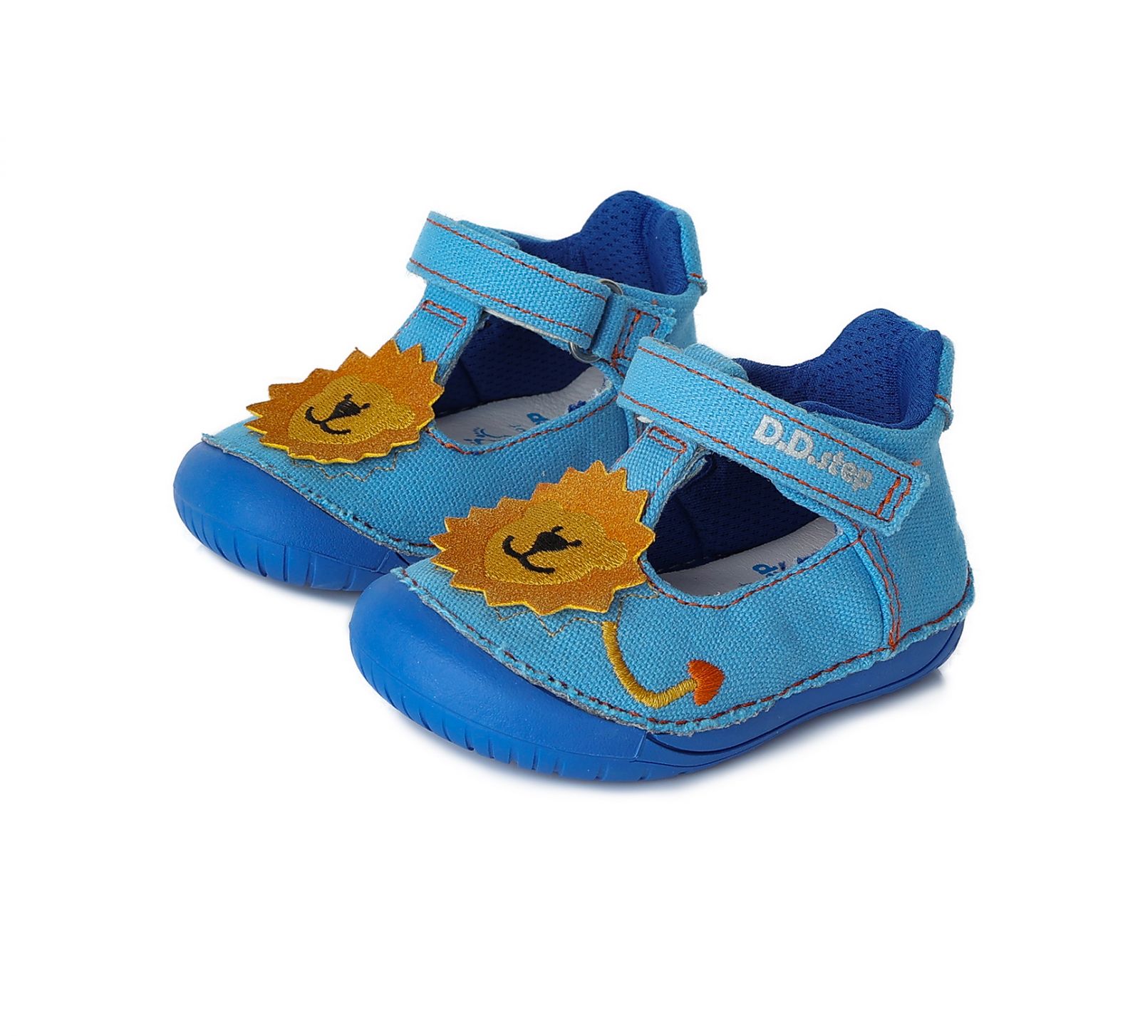 DDstep 070 sandálky modré - lev