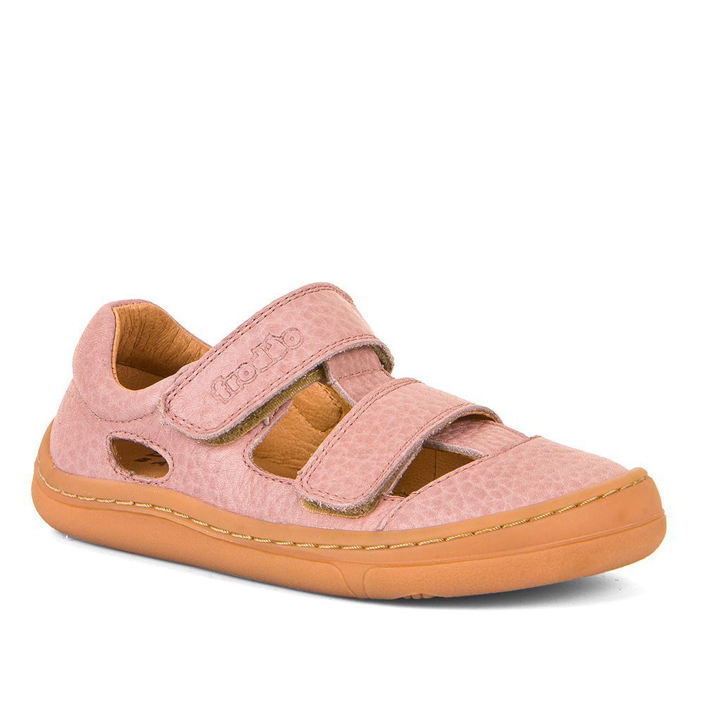 Froddo barefoot sandálky 2 suché zipsy - pink