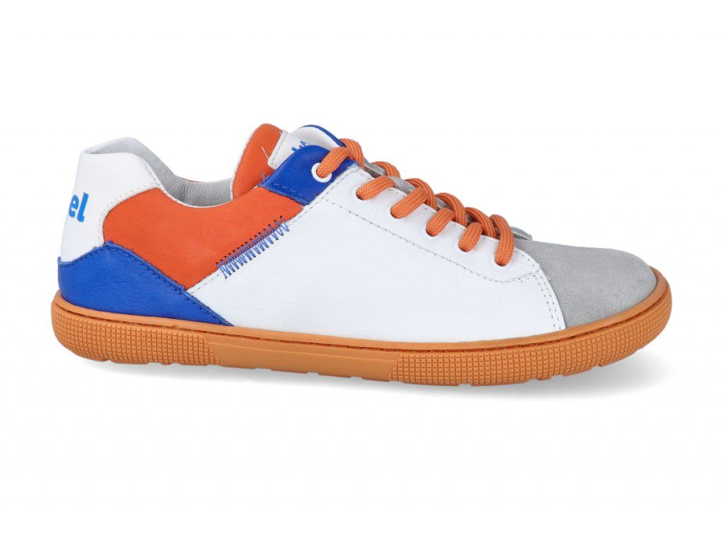 Barefoot celoročné topánky Koel4kids- Denil orange