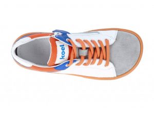 Barefoot celoročné topánky Koel4kids- Denil orange