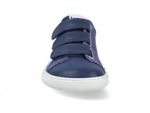 Barefoot celoroční boty Koel4kids - Deran blue zepředu