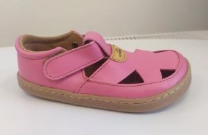 Barefoot sandále Pegres BF50 - ružové | 25, 26, 27, 29, 30, 31, 32, 33, 34