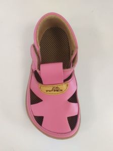 Barefoot sandále Pegres BF50 - ružové