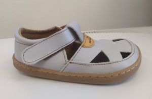 Barefoot sandále Pegres BF50 - šedé | 25, 28, 29, 30, 31, 33, 34