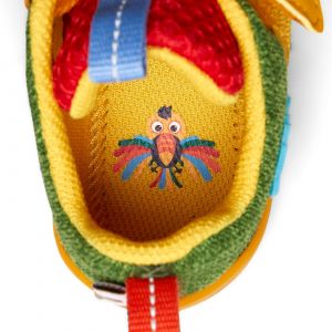Dětské barefoot boty Affenzahn Happy Knit Toucan detail 2