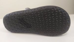 Jonap barefoot tenisky Knitt 3D - černé podrážka