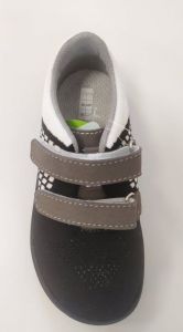 Jonap barefoot tenisky Knitt 3D - černé shora