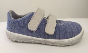 Jonap barefoot tenisky Knitt 3D - modrošedé | 24, 25, 30