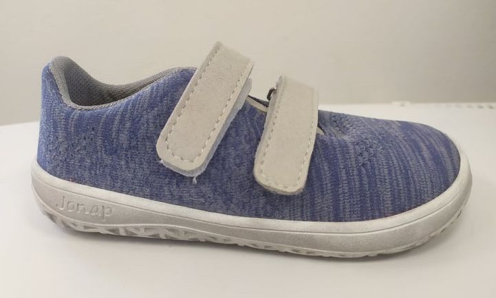 Jonap barefoot tenisky Knitt 3D - modrošedé