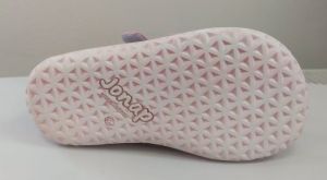 Jonap barefoot tenisky Knitt 3D - šedorůžové podrážka