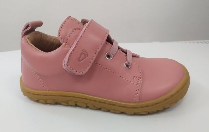 Lurchi celoroční barefoot boty - Nael nappa rosa