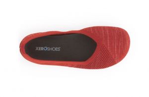 Xero shoes balerínky Phoenix Knit red shora