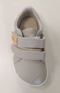 Barefoot kožené boty Pegres BF54 - šedé shora