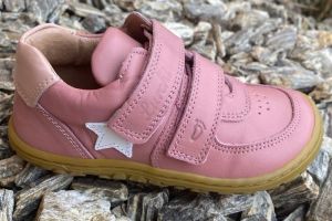 Lurchi celoročné barefoot topánky - Nabil nappa rosa | 32, 35
