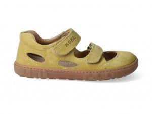 Barefoot sandálky Koel4kids - Dalila mustard | 28, 29, 31, 32, 33, 34, 35