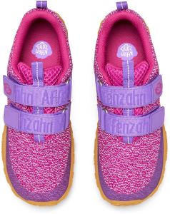 Dětské barefoot boty Affenzahn Sneaker knit Dream - pink shora