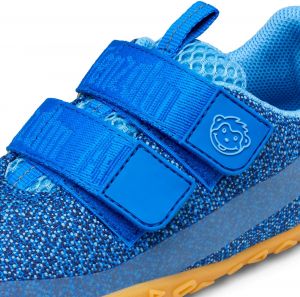 Dětské barefoot boty Affenzahn Sneaker knit Dream - blue detail