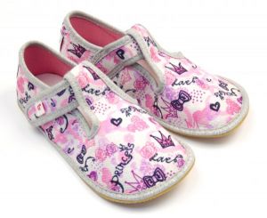 Ef barefoot papučky 395 Princess violet
