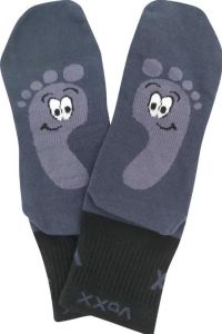 Ponožky Voxx pre dospelých - Barefootan - čierna | 35-38, 39-42, 43-46, 47-50