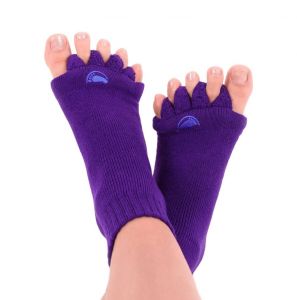 Adjustačné ponožky Purple | M (39-42)
