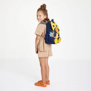 Dětský batoh do školky Affenzahn large Toucan - multicolour na zádech