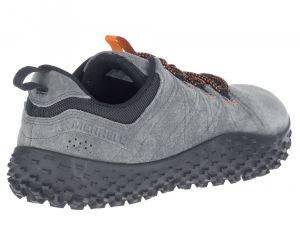 Barefoot kožené boty Merrell Wrapt granite - pánské