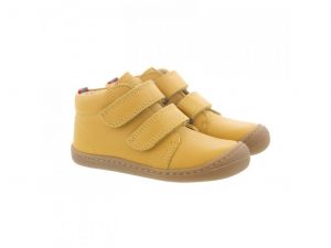 Barefoot celoročné topánky Koel4kids - Bob nappa - yellow | 22, 27, 29, 32
