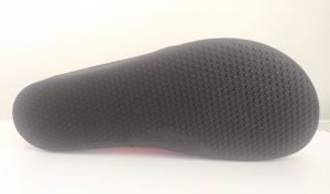 Barefoot kotníkové boty Pegres BF56 - lososové podrážka