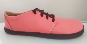 Barefoot kožené topánky Pegres BF81 - lososové | 38, 40