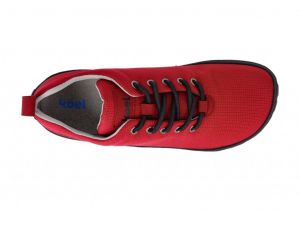 Barefoot outdoorové boty Koel4kids - Lori - red shora