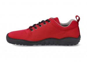 Barefoot outdoorové boty Koel4kids - Lori - red bok