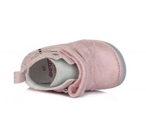 DDstep 070 celoroční boty - růžové - liška shora