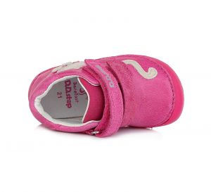 DDstep 070 celoroční boty - tmavě růžové - kočka shora