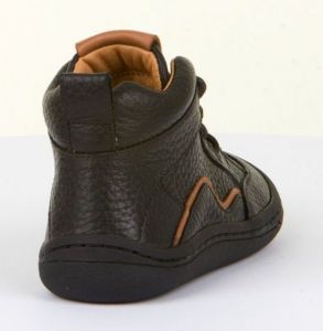 Froddo barefoot celoročné topánky black - šnúrky